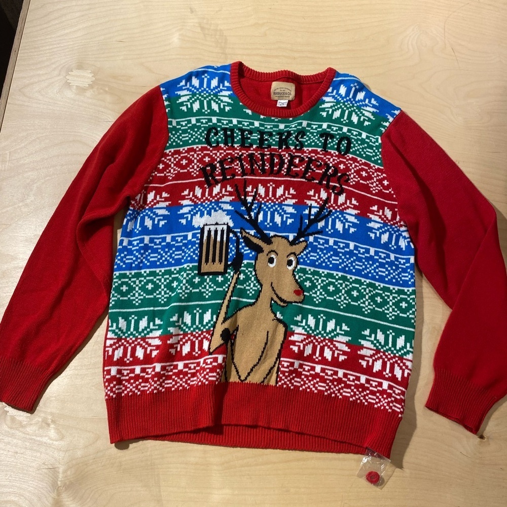 Roebuck & Co Christmas Sweater Size XL (JY)